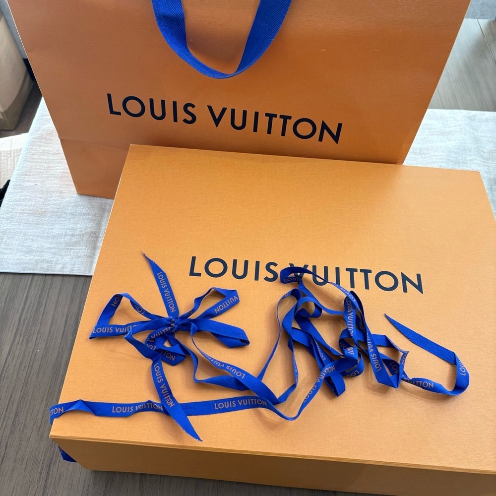 New Louis Vuitton Neverfull MM Monogram Empreinte Noir Black Leather - Picture 8 of 16